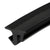 CRL-U.S. Aluminum 487 Black Silicone Glazing Gasket 1/4 in 500 ft