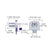 CRL Chrome Single Glass Door Lockset, Randomly Keyed