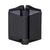 CRL Polaris 125 Matte Black Glass-to-Glass Soft-Close Gate Hinge