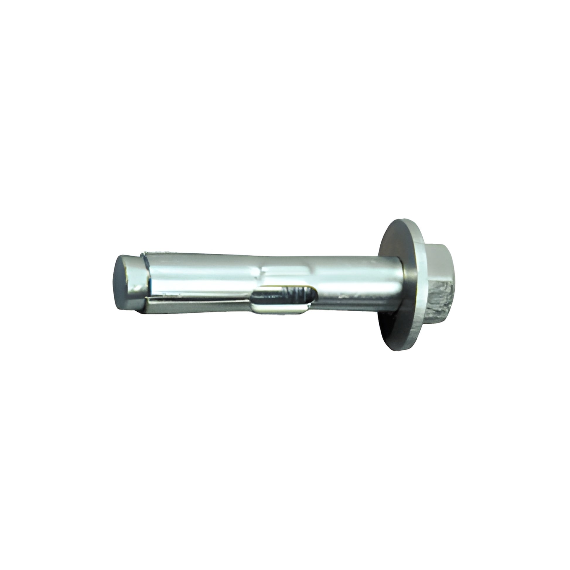 CRL concrete expansion anchor CA51618, 5/16-18 threaded steel sleeve with round flange, for 3/8" hole
