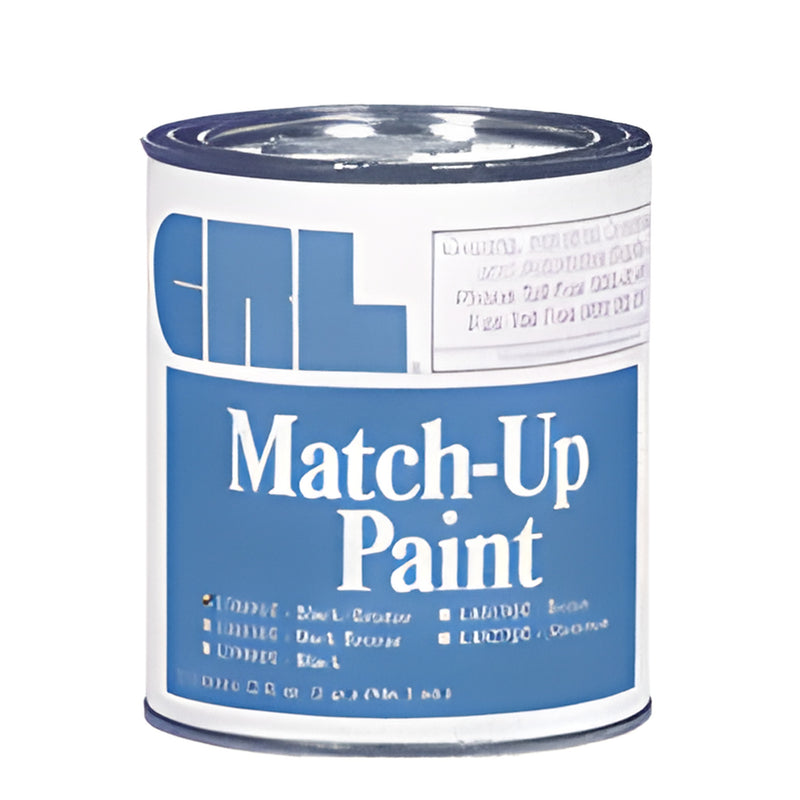 Quart can of CRL Match-Up Paint L5800QT for anodized aluminum touch-ups, Black Bronze finish.