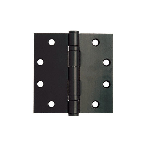CRL Bronze 4-1/2" x 4-1/2" Ball Bearing Square Hinge with Non-Removable Pin