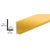 CRL Brite Gold Anodized Aluminum 3/8 in L-Bar Trim