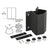 CRL Matte Black 135° Outside Corner Fascia Mount Bracket