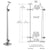 CRL Polished Stainless Left End P5 Series Post Railing Kit