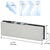 CRL Satin Anodized Adjustable Top Patch for Frameless Glass Door