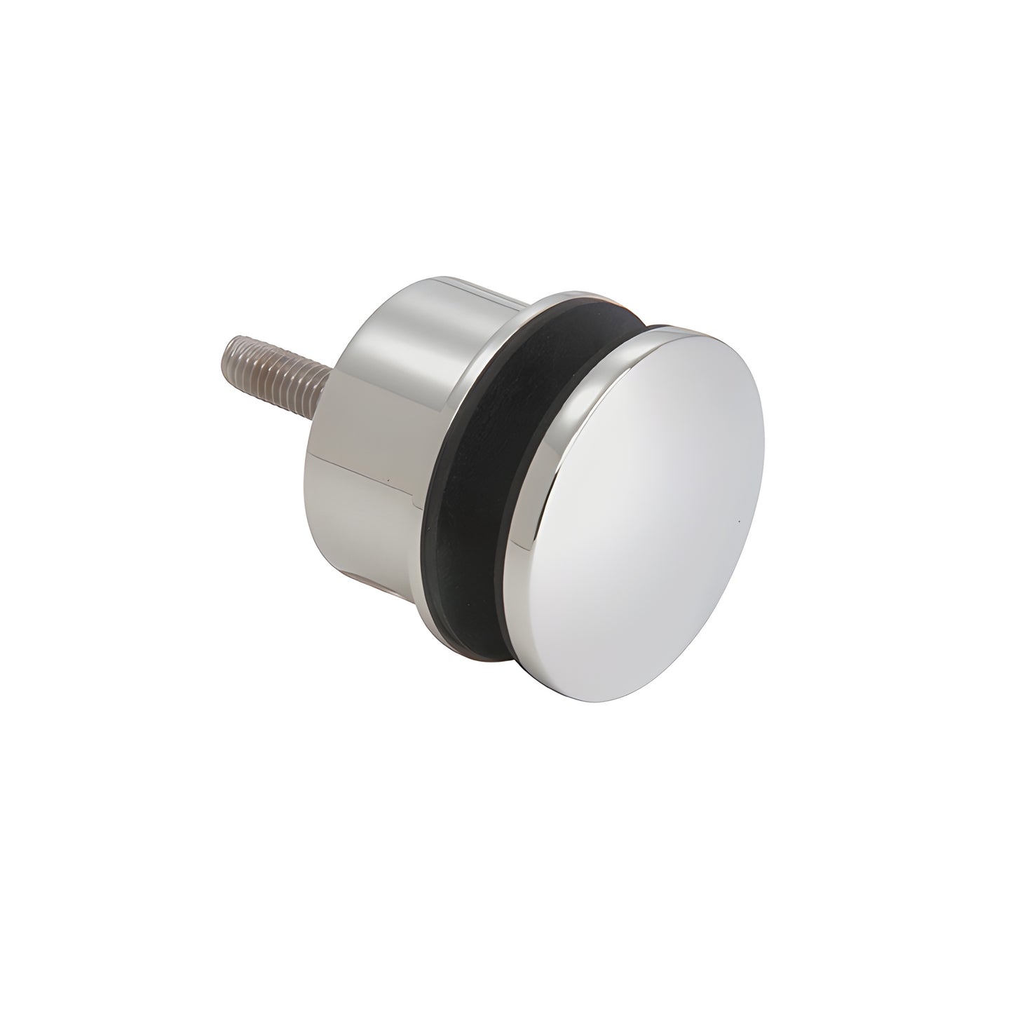 Polished 316 stainless steel glass standoff RS0B215PS, 2 in. diameter, 1 in. projection