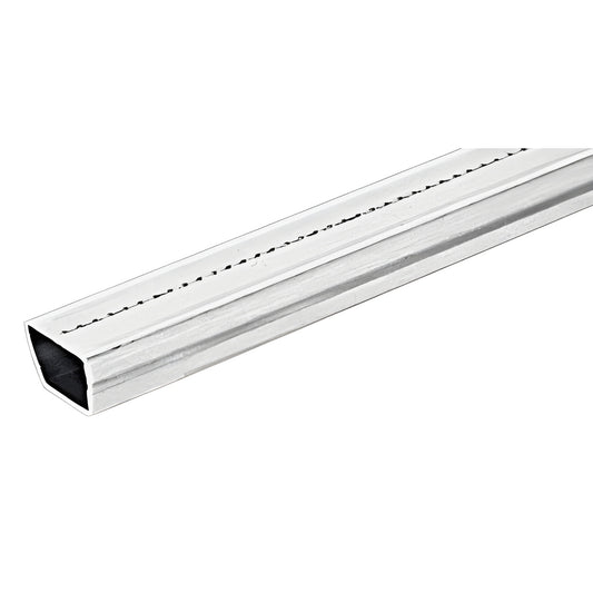 Clear anodized single-seal insulating glass spacer, 1/2 in wide, laser-welded, SKU 3939