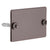 CRL Dark Bronze Snap-In Sash End Cap — 2-Piece Window Replacement