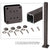 CRL 36" Matte Bronze Cable Railing Post Kit - Flip-Toggle Ready