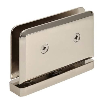 CRL Polished Nickel Senior Prima 01 Series Hinge - Top/Bottom Mount, Sleek Design