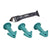 Caulk Nozzle Tips & Scraper Set for Sealant Application & Smoothing