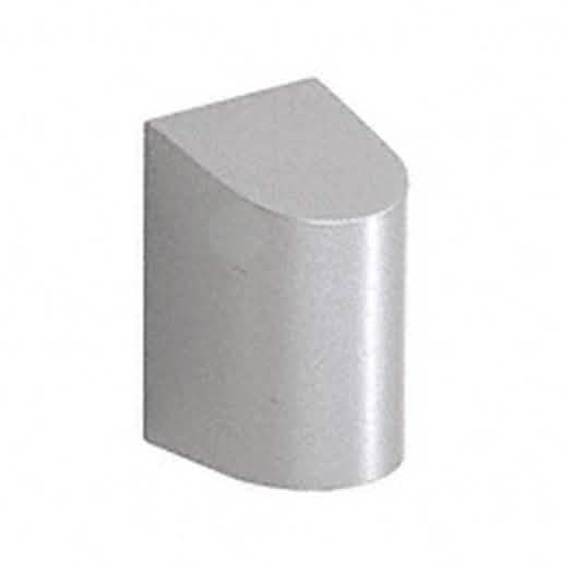 CRL Aluminum Offset Bottom Door Pivot Set flush with frame face for smooth operation.