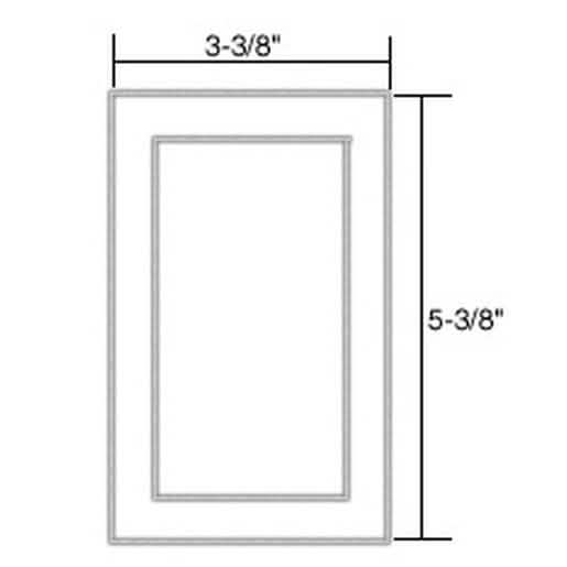 CRL Single Acrylic Plate Perimeter Gasket for Secure, Leak-Proof Installations