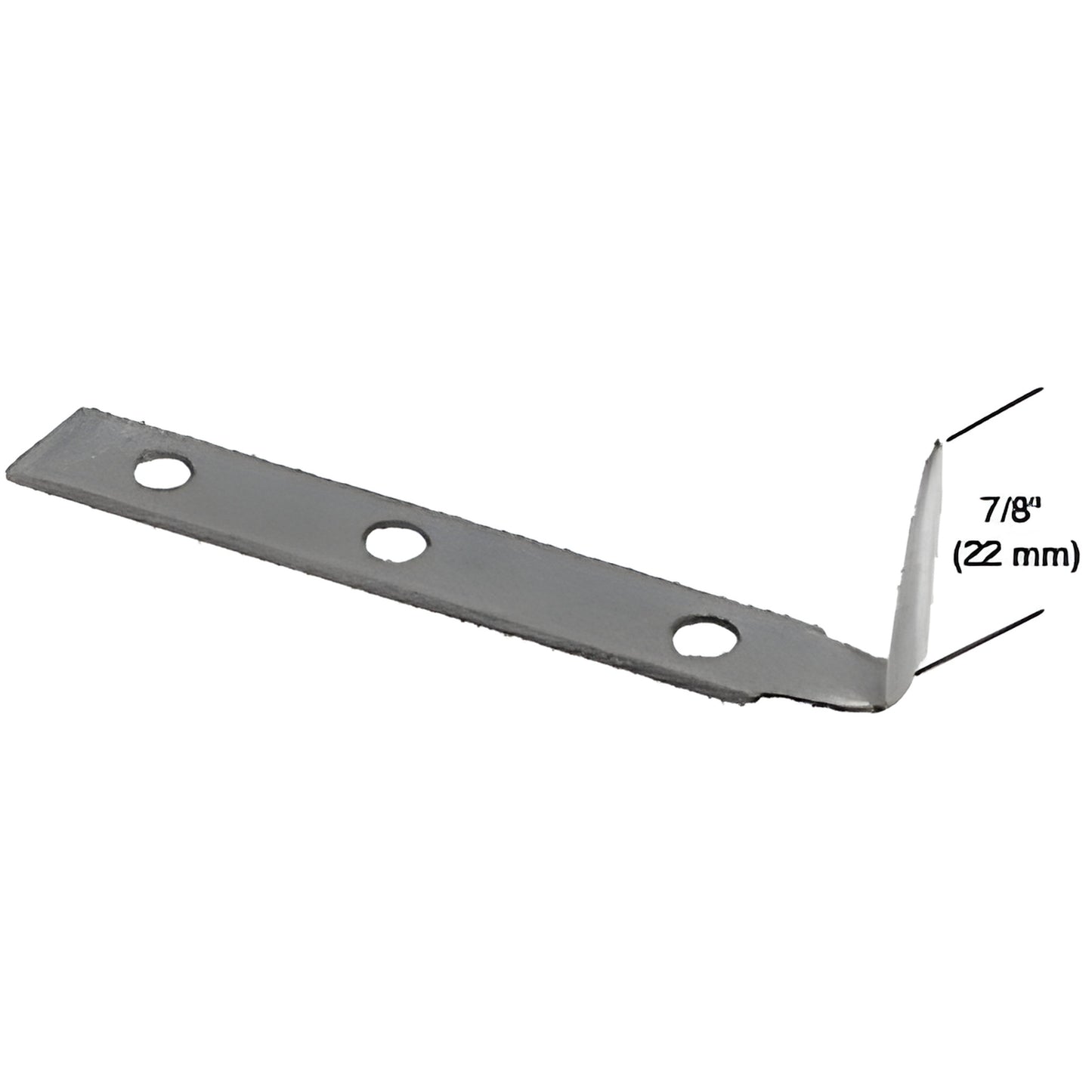 CRL RKB141 tempered steel cold knife replacement blade, 7/8" (22mm) cutting edge, fits 1/2" shank handles