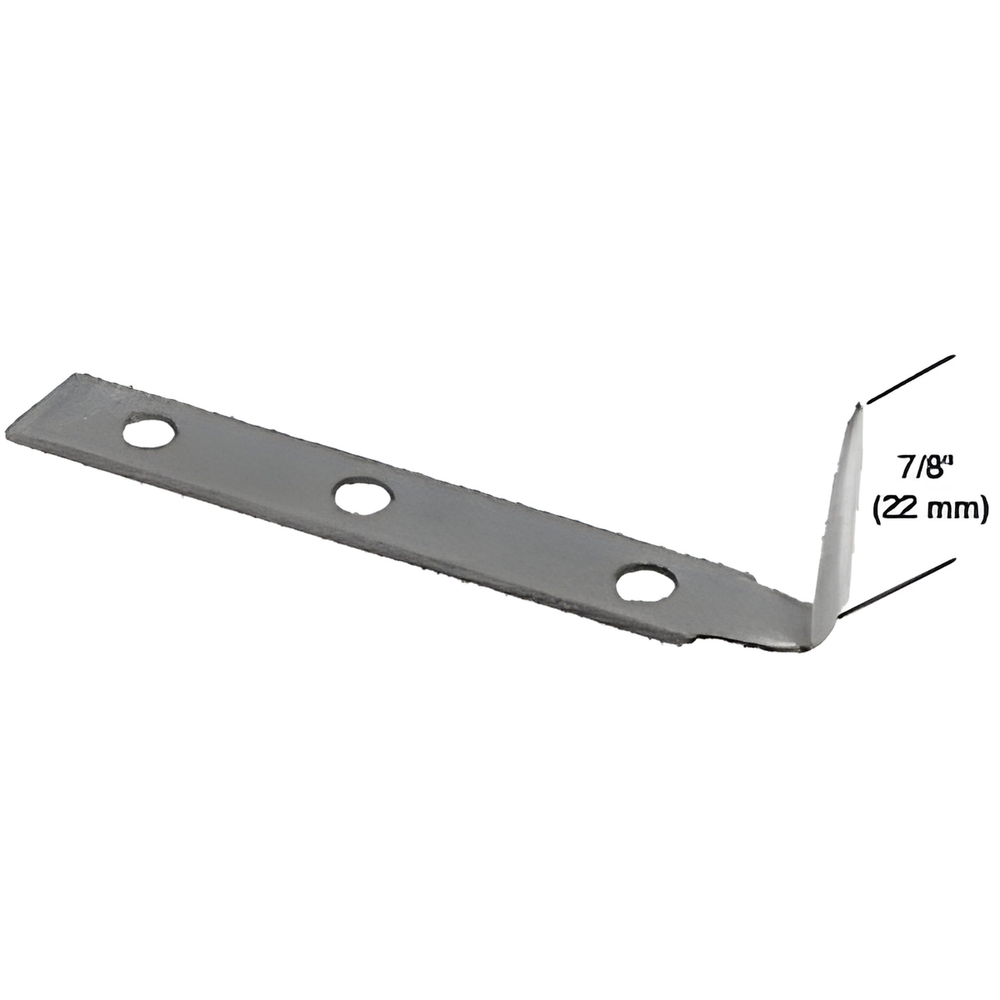 CRL RKB141 tempered steel cold knife replacement blade, 7/8" (22mm) cutting edge, fits 1/2" shank handles
