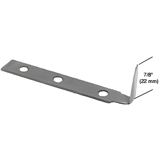CRL RKB141 tempered steel cold knife replacement blade, 7/8" (22mm) cutting edge, fits 1/2" shank handles
