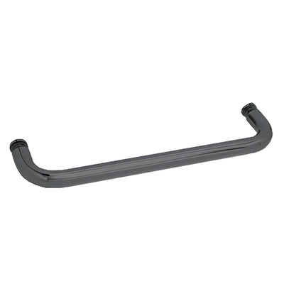CRL 18 in Matte Black BM Series Single-Sided Wall Towel Bar