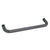 CRL 18 in Matte Black BM Series Single-Sided Wall Towel Bar