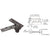 Rixson® 3/4" Offset Top Door Pivot Dark Bronze