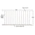 CRL Sky White 60 x 48 Picket Fence Panel - 200/300/350/400 Series