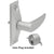 CRL Aluminum Right-Hand Replacement Door Lever Handle