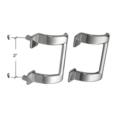 CRL Polished Chrome 2" Shower Door Pull Handle