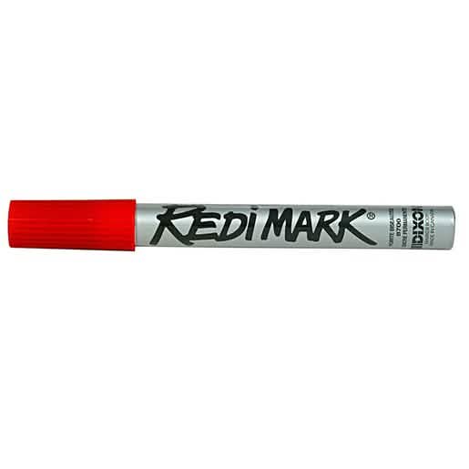 CRL Dixon® Red Felt Tip Marker - Precise marking tool for glass and metal surfaces.