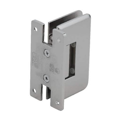 CRL Polished Nickel Cologne 037 Series Wall Mount 'H' Back Plate Hinge - Sleek & Durable