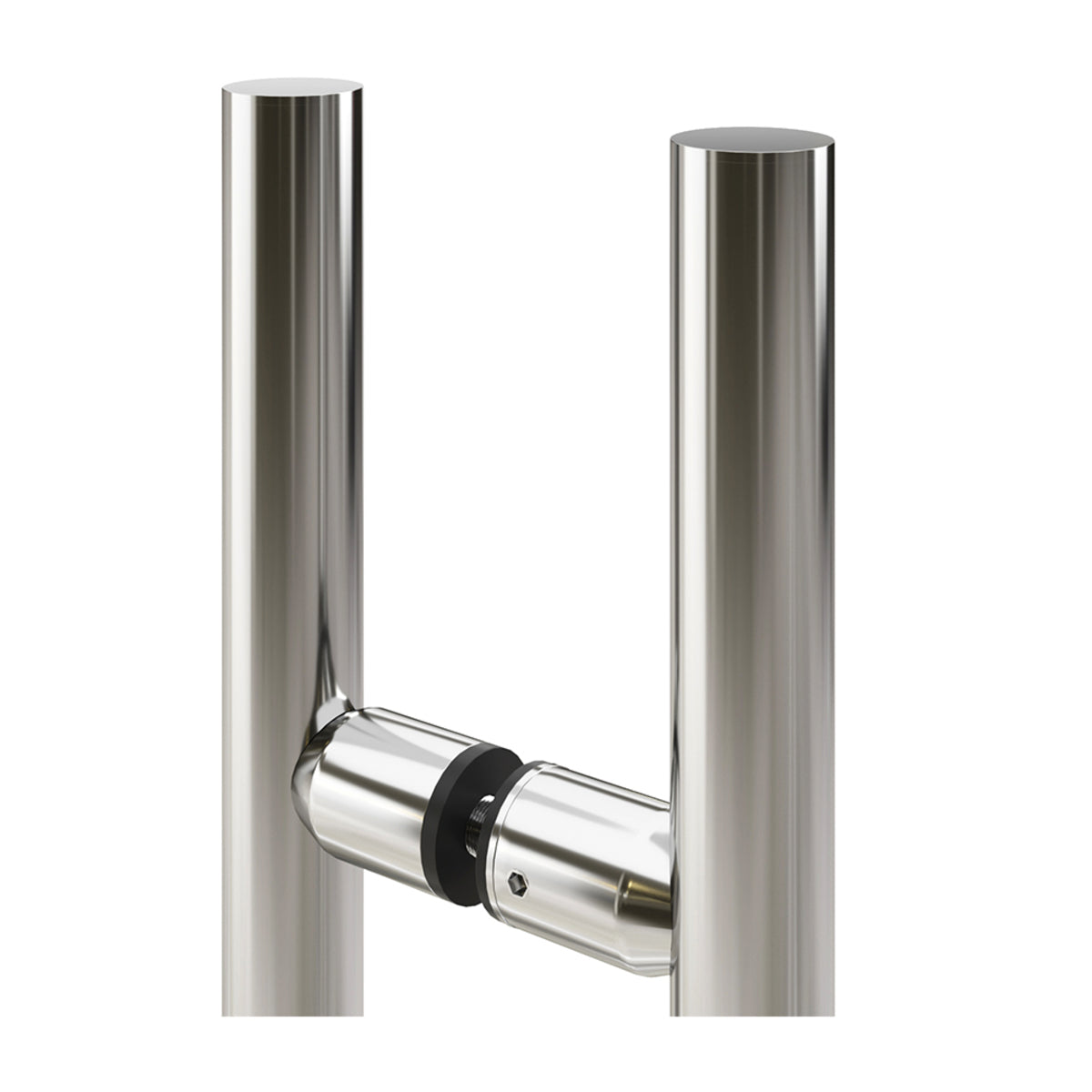CRL Polished Stainless 48" Interior Ladder Style Back-to-Back Pull Handle - 48LP1PS
