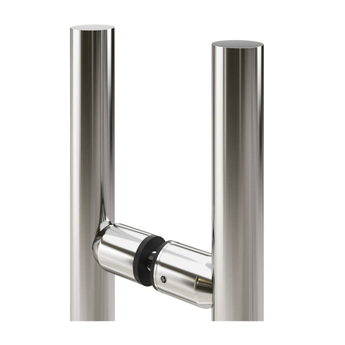 CRL Polished Stainless 60" Performance Ladder Style Back-to-Back Pull Handle - 60LPXPS