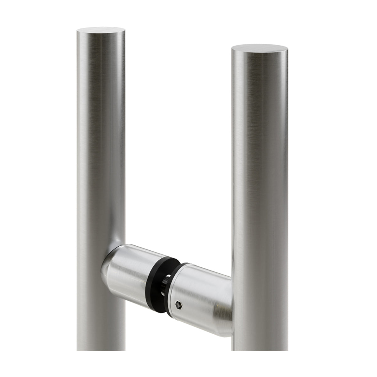CRL Brushed Stainless 84" Performance Ladder Style Back-to-Back Pull Handle - 84LPXBS