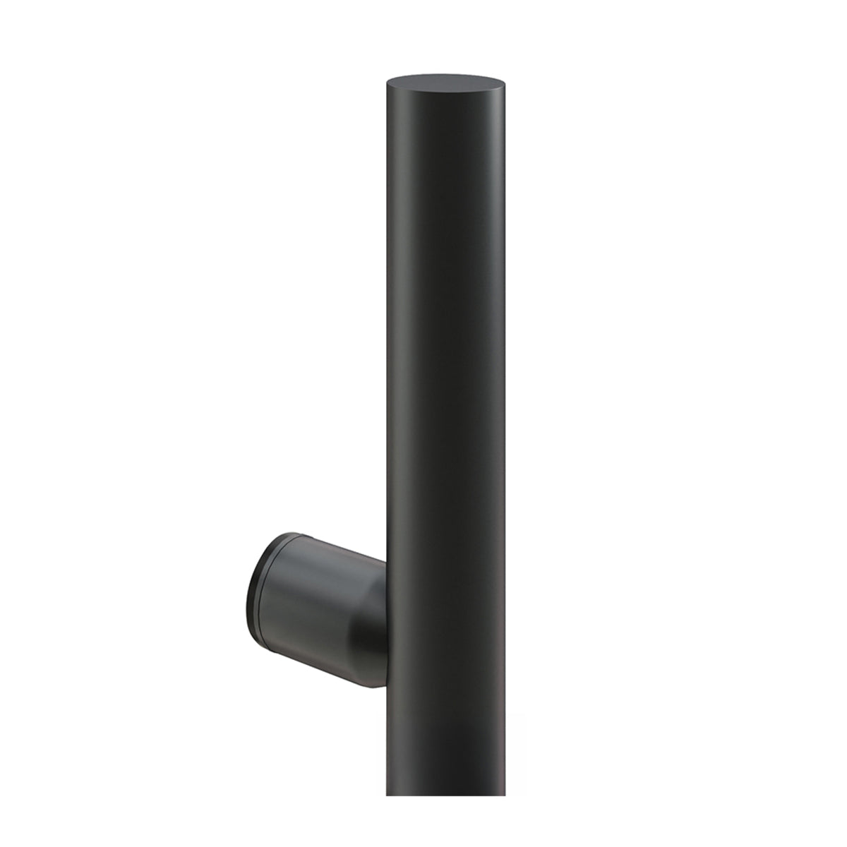 CRL Matte Black 48" Performance Ladder Style Single Sided Pull Handle - 48LPSXMBL