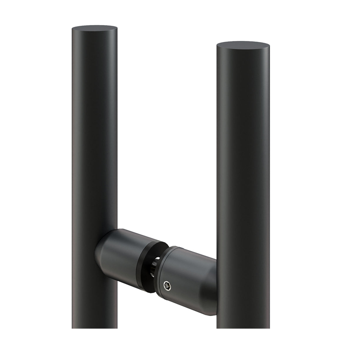 CRL Matte Black 24" Performance Ladder Style Back-to-Back Pull Handle - 24LPXMBL