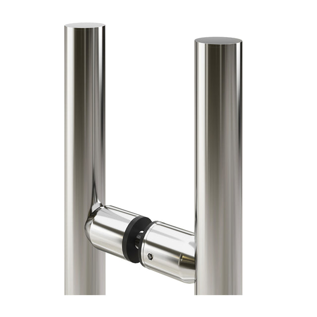 CRL Polished Stainless 84" Performance Ladder Style Back-to-Back Pull Handle