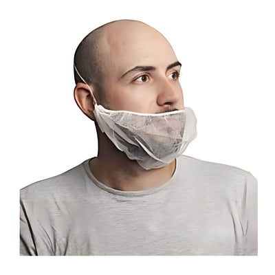 Stellar Beard Covers, Yellow, 18"- 100 Caps / Bag