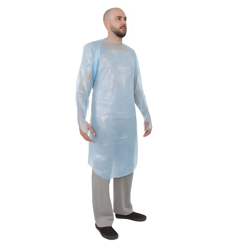 Stellar CPE Gown, Blue, Single Folded - 200/Case - View 1