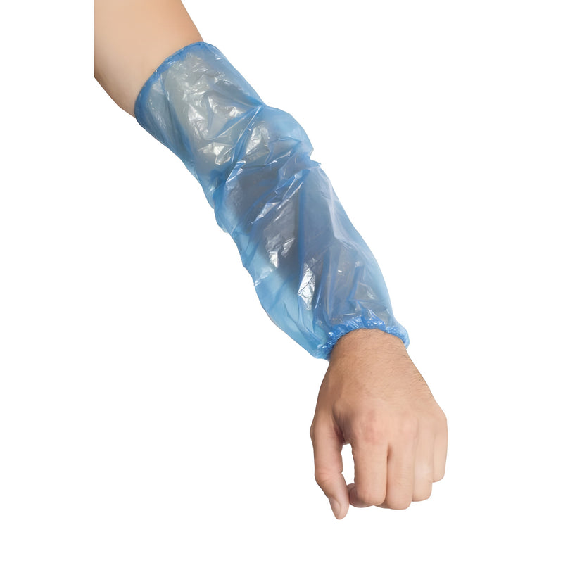 Stellar Disposable Poly Sleeves, Blue- 100 / Bag - View 1