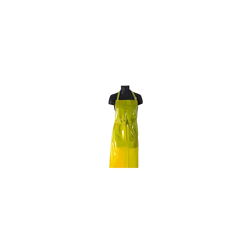 Stellar Polyurethane Apron, Adjustable, 35 x 45, Yellow,- 1 Each - View 1